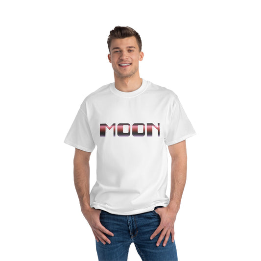 Moon & Skull Graphic Tee for Unique Style Lovers, Casual Wear, Streetwear, Gift for Friends, Festive Occasions, Art-inspired Fashion